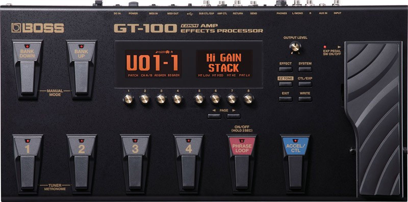 Гитарный процессор GT100