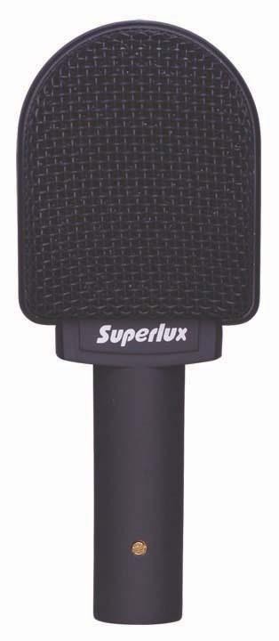 Інструментальний мікрофон SUPERLUX PRA628 MKII