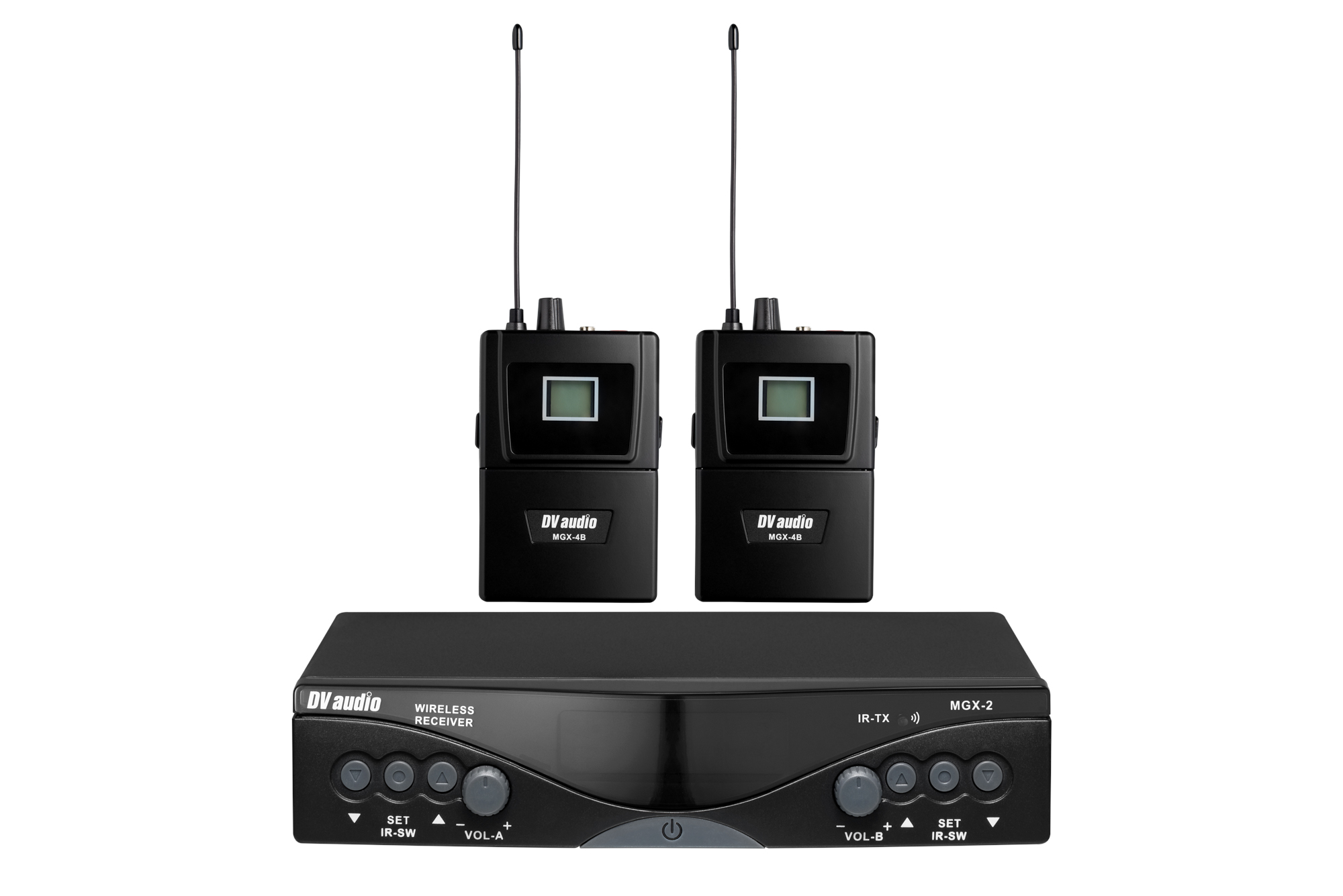 Радиомикрофон Радіосистема DV audio MGX-24B з петличними мікрофонами
