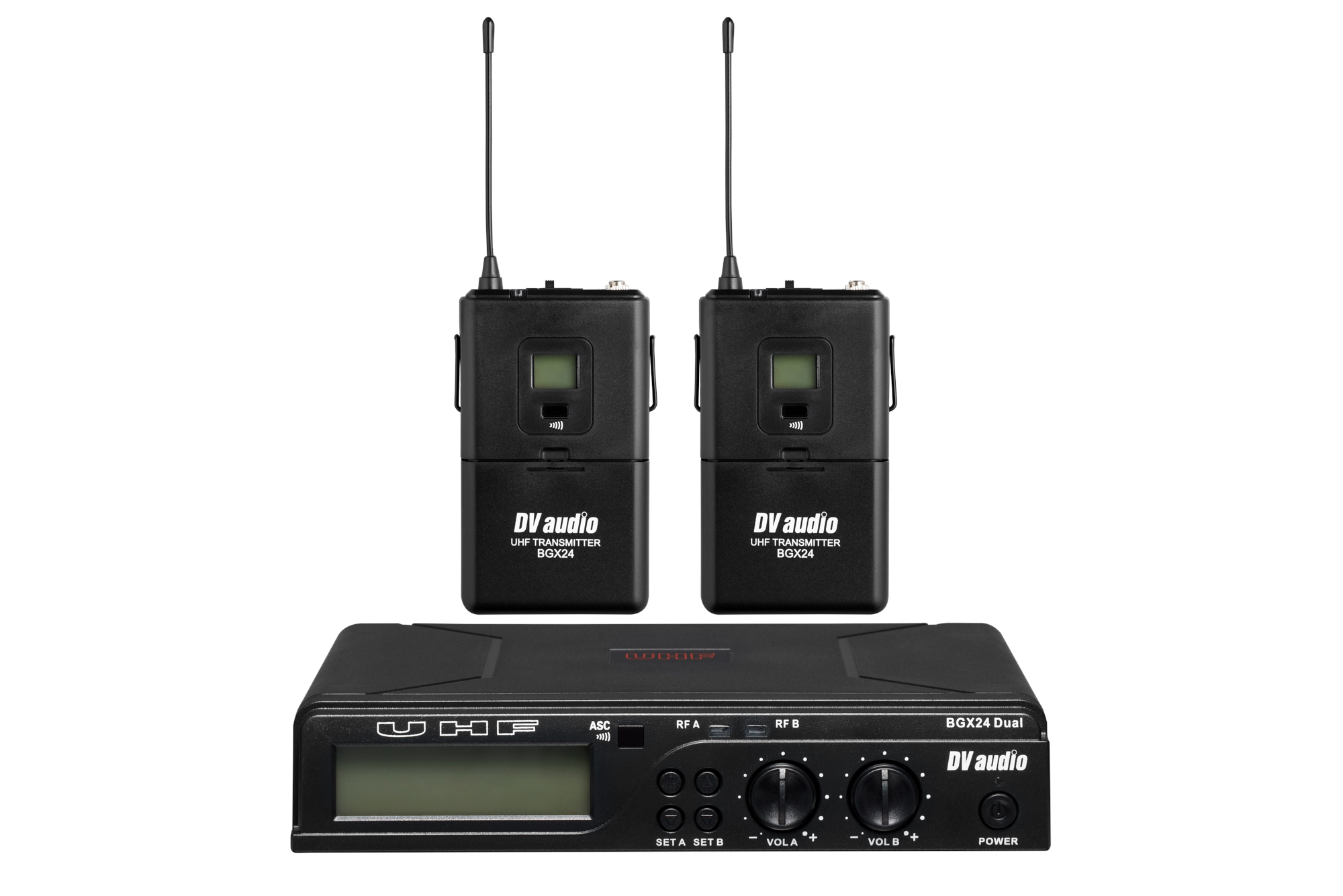 Радиомикрофон Радіосистема DV audio BGX-24 з петличними мікрофонами