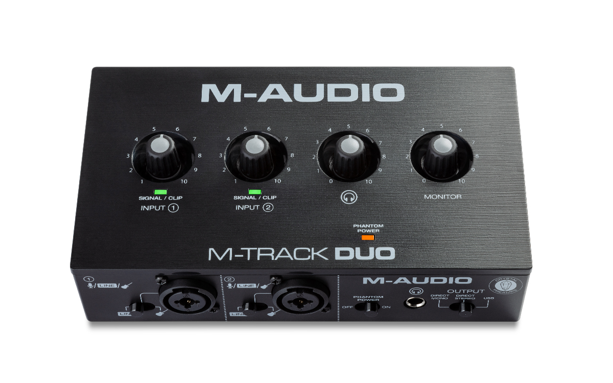 ΠΠ²ΡΠΊΠΎΠ²Π°Ρ ΠΊΠ°ΡΡΠ° M-Audio MTRACKDUO