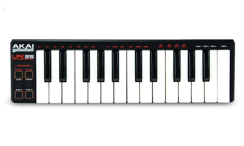 Контроллер Akai LPK25