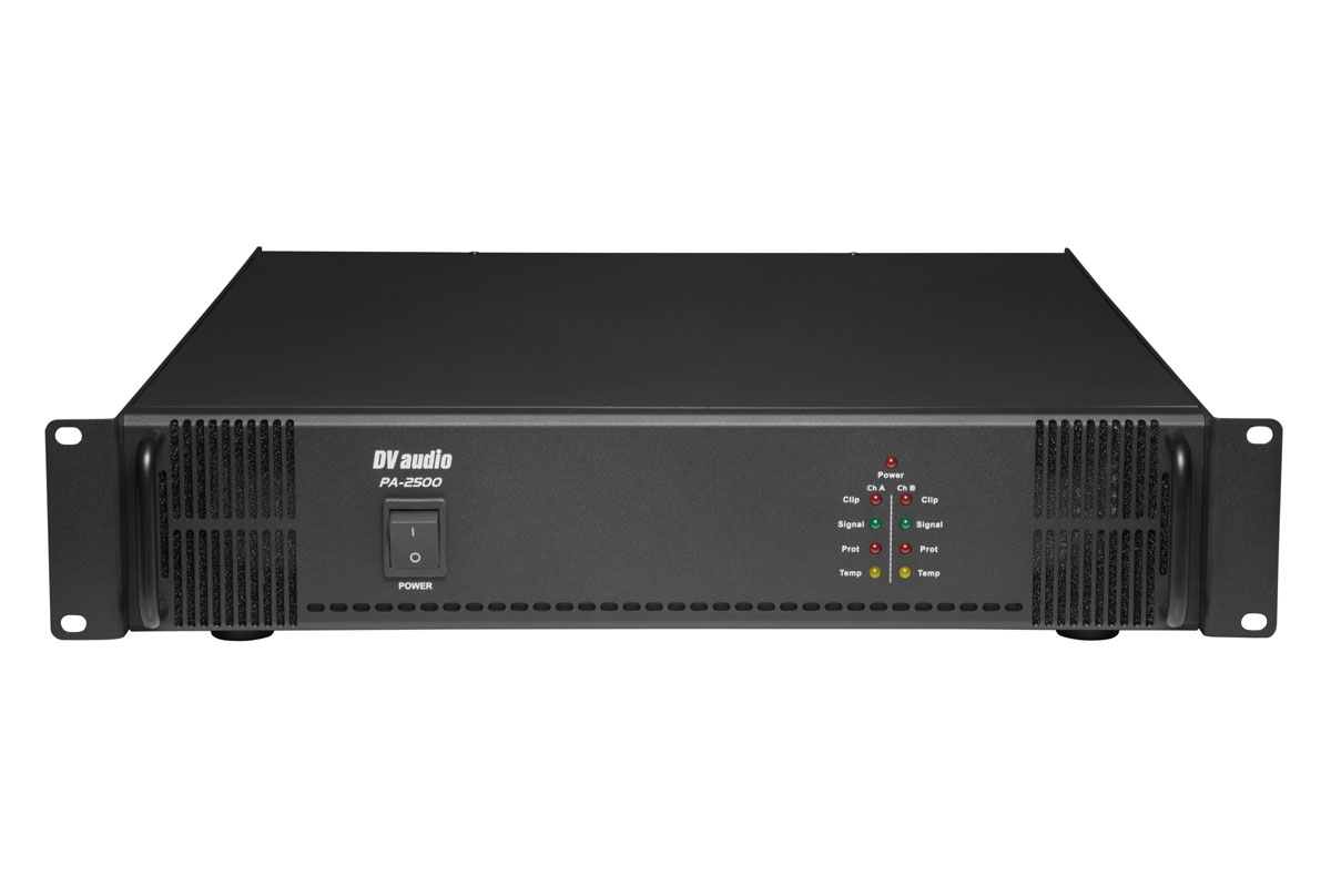 Підсилювач потужності Трансляційний підсилювач DV audio PA-2500