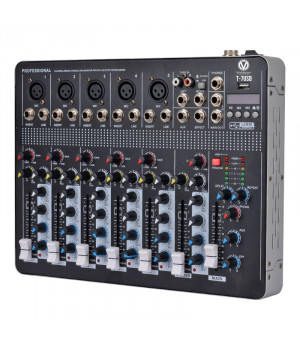 Мікшерний пульт MixMaster T-7 (USB/BT) Микшерный пульт