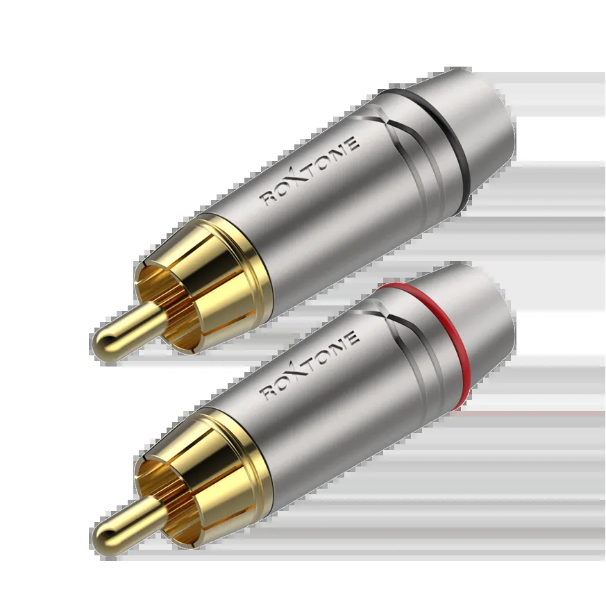 RF2P-NG RCA ROXTONE Роз&#039;єм тюльпан Позолочені контакти