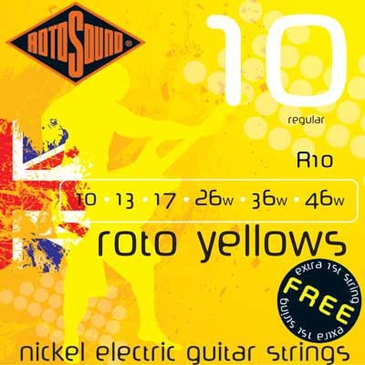 Струни для електрогітари ROTOSOUND R10