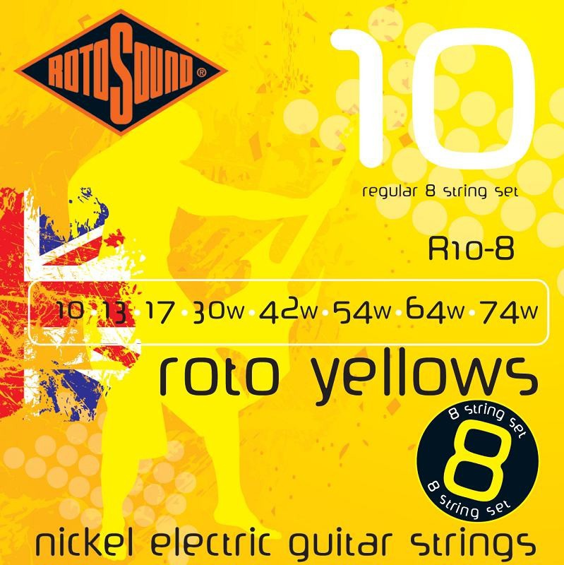 Струны для электрогитары ROTOSOUND R108