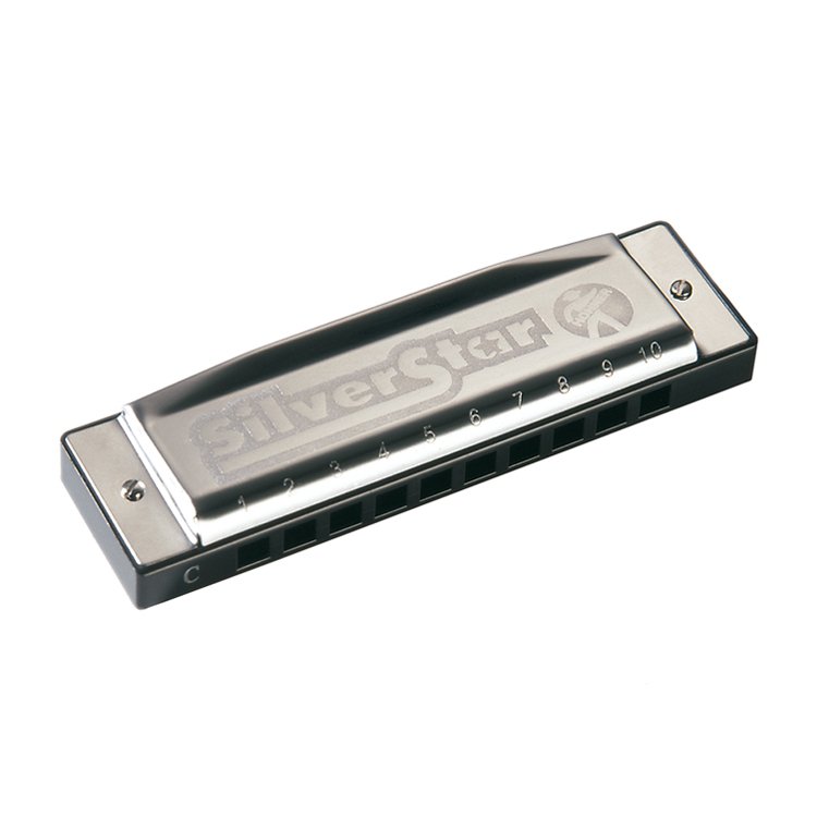 Губна гармошка Гарм. Hohner M50405 E Silver Star