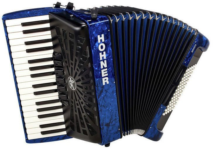 Аккордеон Акордеон Bravo III 80 Hohner(А-1644) Dark Blue (з чохлом)