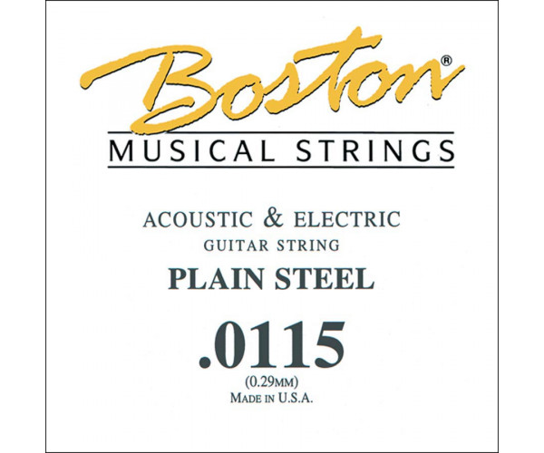 Струна для акустической и электрогитары Струна для акустичної або електрогітари Boston BPL-0115