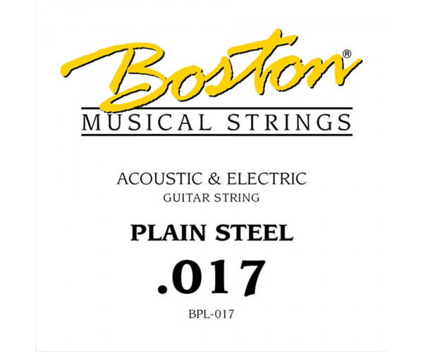 Струна для акустической и электрогитары Струна для акустичної або електрогітари Boston BPL-017