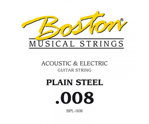 Струна для акустичної або електрогітари Струна для акустичної&nbsp;або електрогітари Boston BPL-008