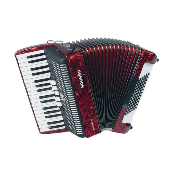 Акордеон Акордеон Bravo III 72 Hohner(А-16632) Red