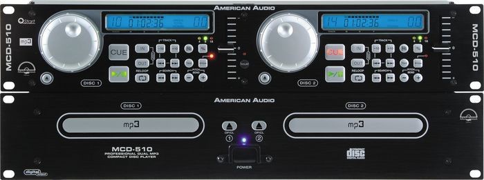 CD/MP3 проигрыватель AMERICAN AUDIO MCD 510