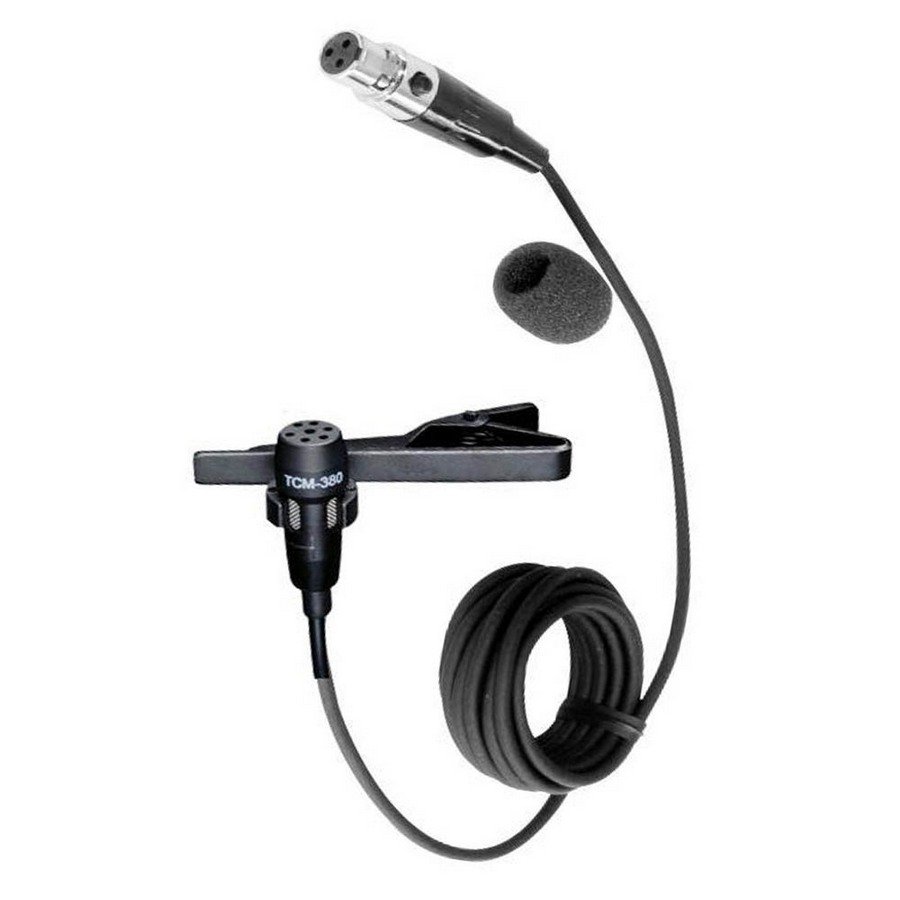 TCM-380 Такстар Микрофон петличный конденсаторный разъем mini XLR для body Pack