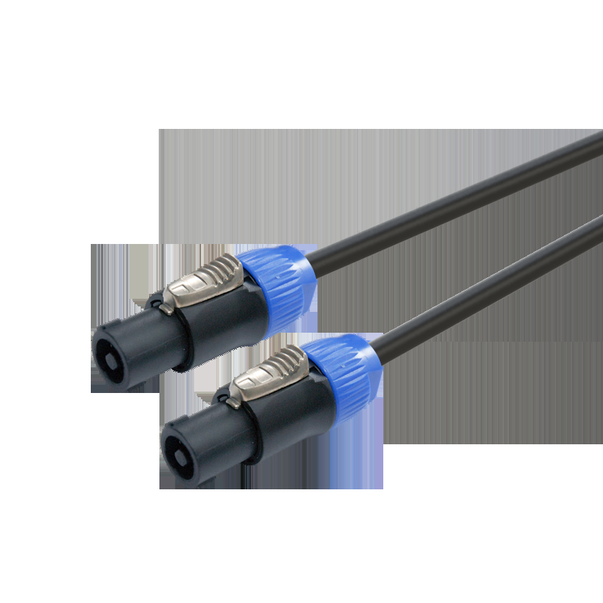 Акустический кабель DSSS215L10 Roxtone Готовий акустичний кабель спікон-спікон 10м, перетин 2 * 1,5 мм