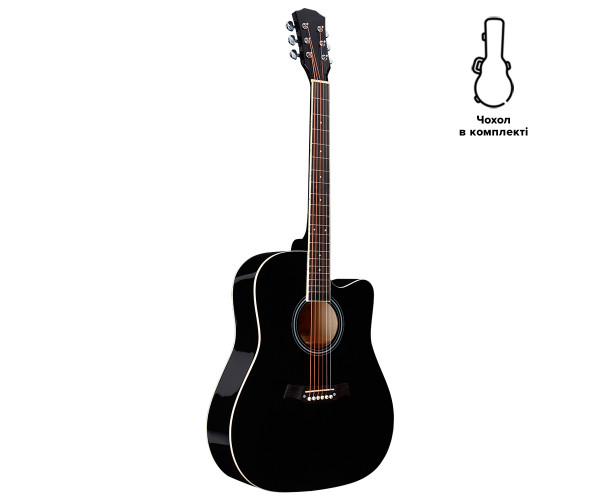 Акустична гітара Alfabeto WG106 (Чорний) + чохол