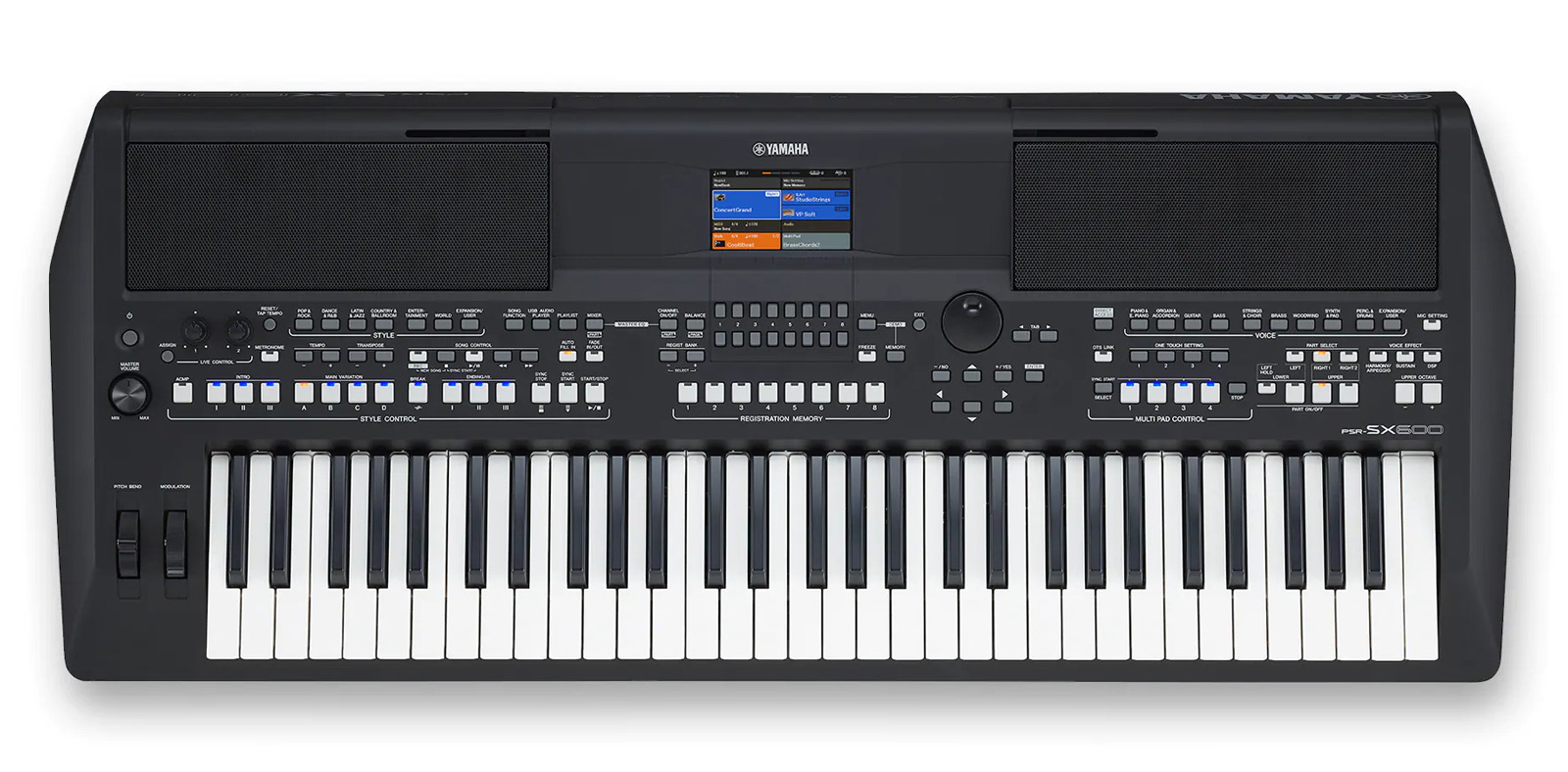 Професійний синтезатор YAMAHA PSR-SX600