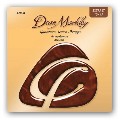 Струны для акустической гитары DEAN MARKLEY 2008A VintageBronze Acoustic XL