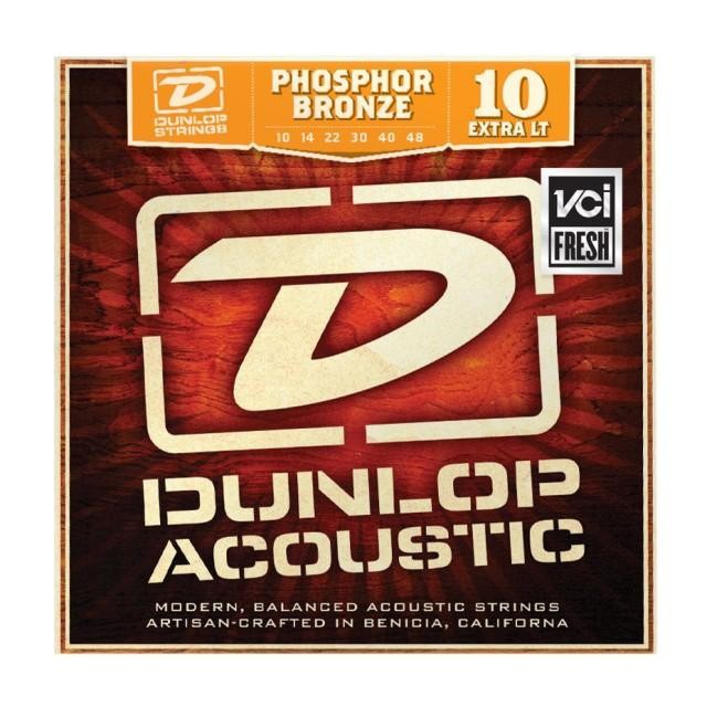 Струни для акустичної гітари DUNLOP DAP1048 PHOSPHOR BRONZE EXTRA LIGHT