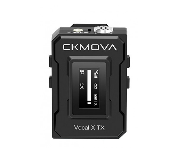 Мікрофон для подкастингу Мікрофон бездротовий CKMOVA Vocal X TX (Чорний)