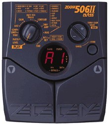 Бас гитарный процессор Zoom 506 II BK